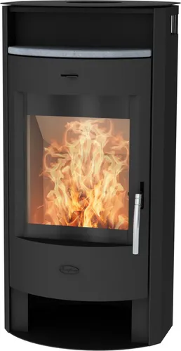 Fireplace Kaminofen Heathus MAIA Stahl 6 kW - Kaminofen für gemütliche Abende, mit Scheibenspülung für klare Sicht und 6 kW Nennwärmeleistung für effiziente Beheizung von Wohnräumen. Ideale Lösung für eine angenehme Atmosphäre.