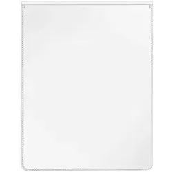 VELOFLEX 3109500 - Schutz- und Ausweishülle DIN A6, 20 Stück, aus robuster PP-Folie mit Einreißschutz und dokumentenecht