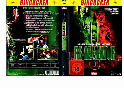 Re-Animator 3 ( Horrorfilm ) von Brian Yuzna mit Jeffrey Combs, Elsa Pataky NEU