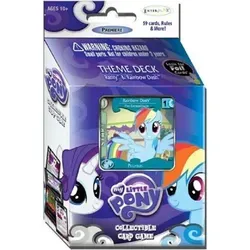 My little Pony Premiere Theme Deck Set: Rarity & Rainbow Dash & Twilight Sparkle & Applejack