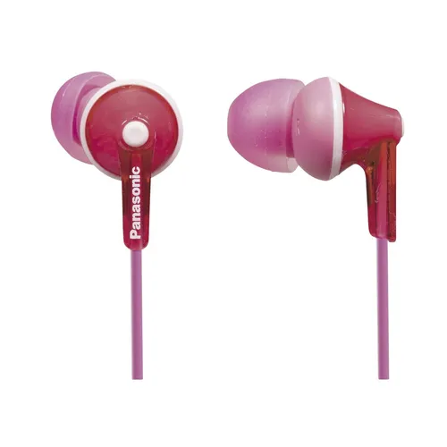 Panasonic RP-HJE 125 E-P Pink - Leichte In-Ear Kopfhörer - Kopfhörer mit nur 0,04 kg, ideal für den täglichen Gebrauch. Genießen Sie klaren Sound und bequemen Sitz für langen Musikgenuss.