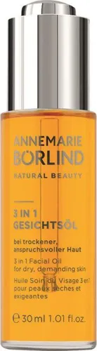 Annemarie Börlind 3 in 1 Gesichtsöl 30ml - Sonstige Gesichtspflegeartikel mit Inka-Omega-Öl, schützt vor Blue Light und stärkt die Hautbarriere für eine geschmeidige, regenerierte Haut. Vegan und ohne Mineralölderivate.