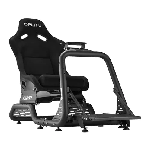 OPLITE GTR S8 Infinity Cockpit für Simracing - Drehstühle & -sessel, ergonomisches Design für höchsten Komfort während intensiver Spielsessions und realistische Fahrsimulation.