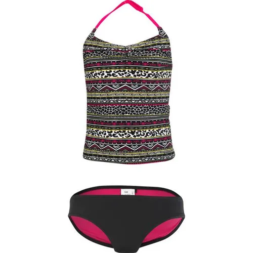 FIREFLY Kinder Bikini Helen - Bunter Tankini für kleine Schwimmer - Tankinis für Kinder mit verstellbaren Trägern und schnelltrocknendem Material. Ideal für Freibad und Strand, sorgt für optimalen Sitz und viel Bewegungsfreiheit.