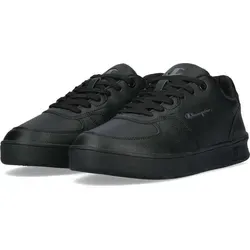 Champion Newman Herren-Sneaker Kk001 Schwarz 44.5 EU - Stylische Herren-Sneaker aus der Legacy Plus Kollektion mit Script Logo, ideal für modische Freizeitlooks und den Basketballplatz.