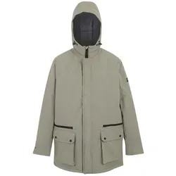 Regatta Rhodo Herren Regenjacke golden sand XXL - Funktionsjacken mit wasserdichtem Isotex 10000 Gewebe, versiegelten Nähten und Thermoguard-Isolierung für optimalen Schutz und Wärme bei Outdoor-Aktivitäten.