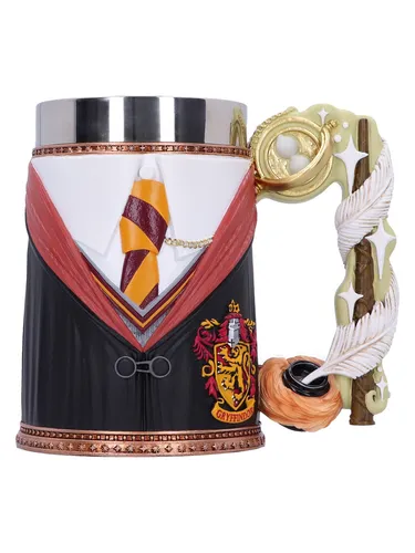 Harry Potter Hermione Collectible Tankard 15.5cm - Thermobehälter mit detailreicher Hermione-Graffiti, perfekt für Fans und Sammler.