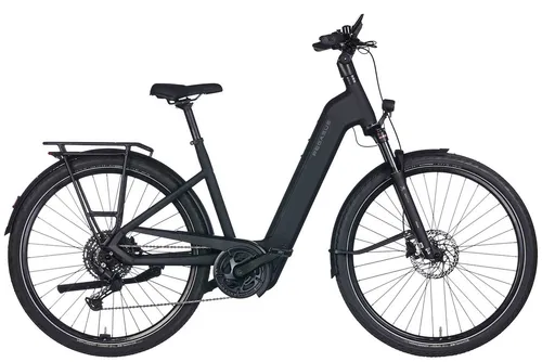 Pegasus Premio EVO 10 Lite 800 Wh Damen E-Bike - E-Bike für Damen mit 800 Wh Akku, leicht und ideal für lange Fahrten in der Stadt oder Natur.
