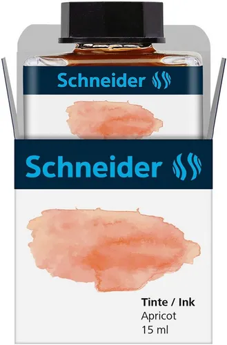 SCHNEIDER Füllhalter Füllhaltertinte pastell Glas 15ml apricot