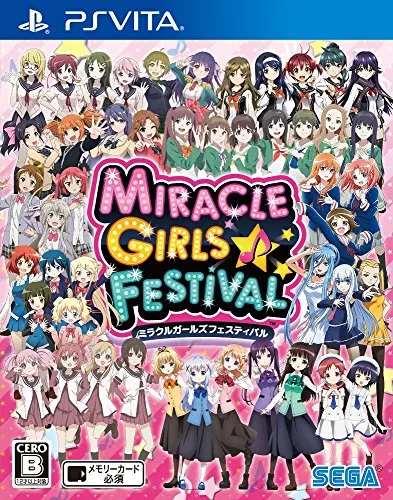 Miracle Girls Festival - Standard Edition [PSVita][Japanische Importspiele]