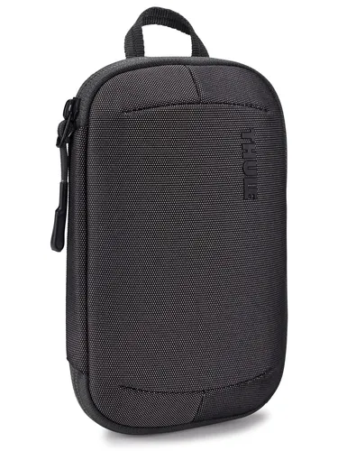 Thule Aufbewahrungstasche PowerShuttle grau S - Zubehör für Gepäckträger und Dachboxen, kompakte und leichte Tasche (21.5 cm x 11.5 cm x 4.5 cm) aus strapazierfähigem Nylon und Polyester, ideal für die sichere Aufbewahrung von Kleinteilen.