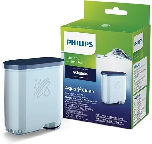 Philips CA6903/10 AquaClean Wasserfilter für Saeco Automaten (6er Pack) - Wasserfilter für Kaffeemaschinen, entfernt Kalk und sorgt für konstant hochwertigen Kaffee mit Ionen-Austausch-Technologie. Ideal für Saeco und Philips Modelle.