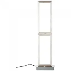 Brilliant LED Tischleuchte Tunar Alu 15W 3000K Warmweiß - Elegante Tischleuchte mit 3-Stufen Touch-Dimmer für individuelle Lichtstimmungen. Ideal für jeden Raum und sorgt für angenehmes, warmweißes Licht.