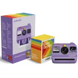 Polaroid Go Gen 2 Purple + Color Film Bundle - Sofortbildkamera mit verbesserter Bildqualität, ideal für spontane Momente. Inklusive 16 Fotos für sofortige Erinnerungen.