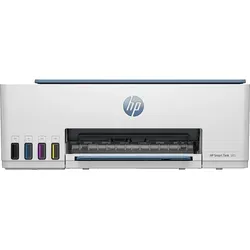 HP Smart Tank 585 Multifunktionsdrucker - Blau - Drucker mit automatischem Ein- und Ausschalten, ideal für Heim und Büro. Hohe Druckauflösung von 4800 x 1200 DPI und große Patronenkapazität für bis zu 6000 Seiten pro Farbe.