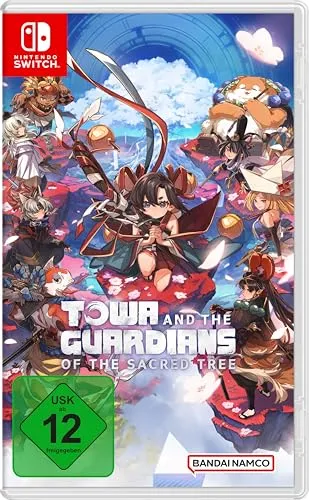 Towa and the Guardians of Sacred Tree - Nintendo Switch - Switch Adventure Game, erlebe ein fesselndes Roguelite-Abenteuer mit einzigartigen Charakteren und packenden Kämpfen um den Frieden im mystischen Reich von Shinju.
