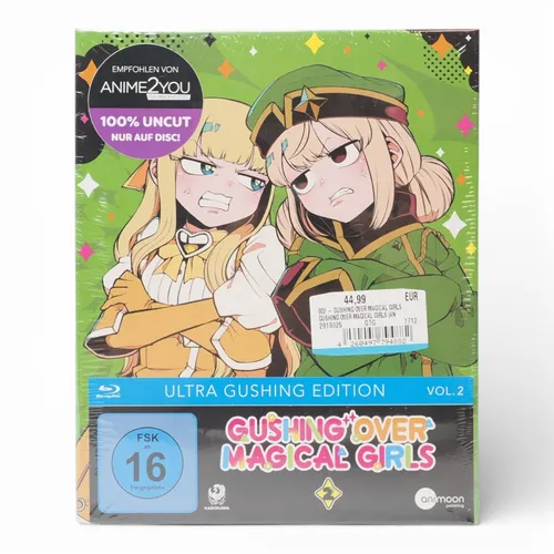 Gushing Over Magical Girls Vol.2 [Blu-ray] - Anime-Film, freigegeben ab 16 Jahren, voller zauberhafter Abenteuer und fesselnder Charaktere für Fans des Genres.
