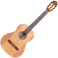 Ortega Guitars 3/4 Konzert Gitarre – Family Series - 3/4 Gitarre für Kinder von 10-13 Jahren, perfekt für Anfänger und Profis, inkl. gepolstertem Gig Bag für einfachen Transport.