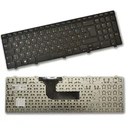Tastatur für Dell Inspiron 3521 15-3521 3540 3537 5537 5521 2521 DE Keyboard - Schwarz