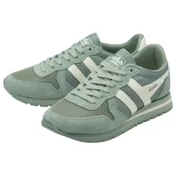 Gola Daytona '88 Sneaker Women - Vintage-Charme in Grün - Freizeitschuhe & Sneaker für Damen, kombiniert nostalgischen Jogger-Stil mit modernem Komfort durch die übergroße EVA-Zwischensohle und elegantes Design.