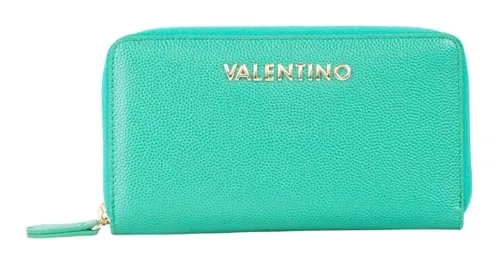 VALENTINO Divina Zip Around Wallet – Elegante Geldbörse in Smeraldo Grün - Damen Geldbörse mit praktischem Reißverschluss, ideal für Kreditkarten und Bargeld. Hochwertiges Material sorgt für Langlebigkeit und stilvolles Design.
