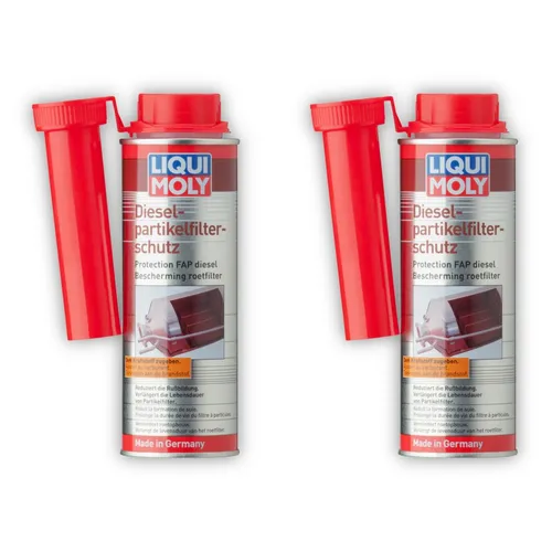 LIQUI MOLY 5148 Dieselpartikelfilterschutz - 2x 250ml - Benzin-Zusätze, schützt effektiv den Dieselpartikelfilter und verlängert die Lebensdauer Ihres Fahrzeugs.