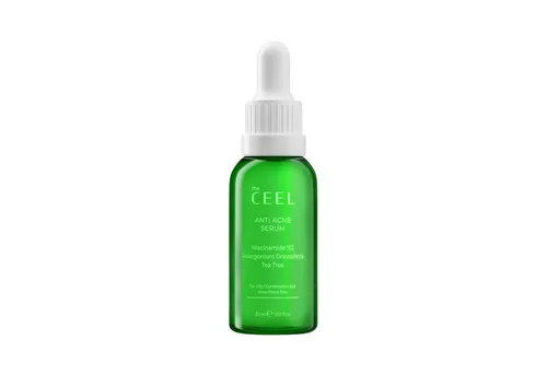 THE CEEL Gesichtspflege Gesichtspflege Serum gegen Pickel & Akne – Klärende Pflege 30ml, Akne- und Pickelbekämpfendes, porenverfeinerndes Gesichtsserum