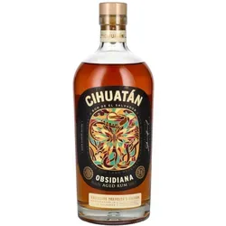 Cihuatán OBSIDIANA Rum Limited Edition 40% Vol. 1l - Exklusive Limited Edition Rum aus El Salvador, mit komplexen Aromen von Karamell und Schokolade. Ideal für puren Genuss oder edle Cocktails.