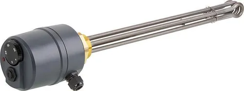 Türk+Hillinger Elektroheizstab 2 kW - Zubehör für Klima & Heizen, ideal als Zusatzheizung für Brauchwasserspeicher und sorgt für Frostschutz bei Abwesenheit.