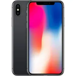 Apple iPhone X 256GB Space Grau - Dunkelgrau/Grau/Hellgrau/Schwarz