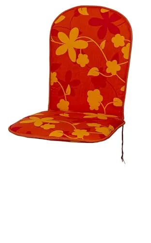 KETTtex Auflage Monoblock hoch 0464 rot-orange 92x44x3,5 cm