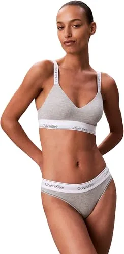 CALVIN KLEIN UNDERWEAR Bralette für Damen, Gr. XL - Sportlicher Bralette aus elastischem Jersey-Material, ideal für Komfort und Stil. Melierte Optik und verstellbare Träger sorgen für perfekten Sitz. Perfekt für Funktionsunterwäsche.