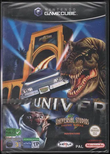 Universal Studios The Park Adventure Videospiel Nintendo Gamecube Neu Sig.