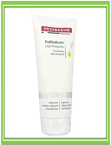 Pedibaehr Propolis Fußcreme Hornhautbalsam Schrundensalbe 125ml