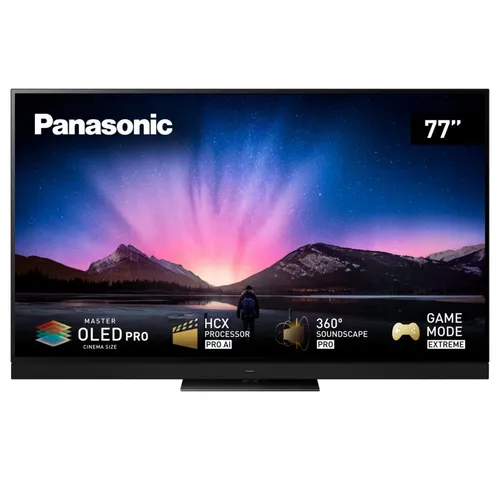 Panasonic TX-77LZW2004 Master OLED Pro 77 Zoll UHD TV - 77 Zoll OLED Fernseher mit 4K-Auflösung, beeindruckender Bildqualität und modernster Anzeigetechnologie für ein unvergleichliches Seherlebnis.