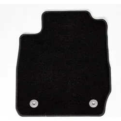 Premium Fußmatte für Ford Fiesta 2011-2016 - Fahrer matte vorne links - Schwarz - Maßgefertigte Fußmatte für Ford Fiesta, rutschfest und langlebig. Hochwertiges Material sorgt für optimale Passform und einfache Reinigung – ideal für den täglichen Einsatz.