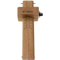 TRUSCHINO STUBAI 3455-01 - Ferrero Ferramenta Markierwerkzeug - Präzises Markierwerkzeug mit doppelter Ausführung, ideal für exakte Maße von 0-100 mm. Perfekt für den professionellen Einsatz in Handwerk und Bau.