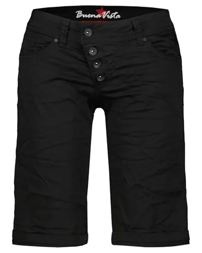 Damen Shorts MALIBU STRETCH TWILL XS - Hosen, leichte und elastische Baumwollmaterial für optimalen Tragekomfort, perfekt für den Sommer.