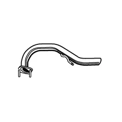 VEGAZ Abgasrohr hinten für HYUNDAI 2873005300 HUR-130 - Auspuffanlagen & Zubehör – Hochwertiges Abgasrohr für Hyundai Atos, sorgt für optimale Abgasführung und verbesserte Motorleistung.