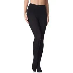 Merry Style Strumpfhose Damen Thermo Strumpfhosen 24555 gefüttert Extra Warm (1 St) schwarz 42-44