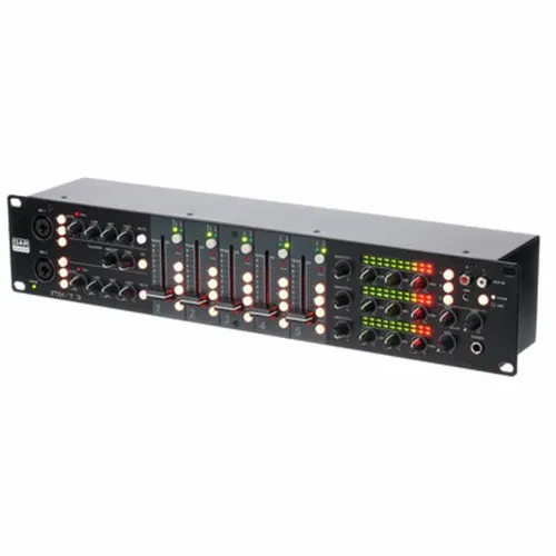 DAP-Audio IMIX-7.3 Mixer 2 HE 19 Zoll - Professionelles Mischpult - Mischpult: Audio Mixer mit 7 Kanälen und 3-Band-EQ für erstklassige Klangqualität und vielseitige Anwendungen.