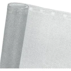 HaGa® Zaunblende – Sichtschutz in silbergrau für Garten & Balkon - Stilvolle HaGa® Zaunblende mit UV-beständigem HDPE-Material für optimalen Sichtschutz. Schützt vor neugierigen Blicken und Witterungseinflüssen – ideal für Garten, Balkon und Terrasse.
