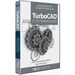 2D/3D Training Guides for TurboCAD 2020 Professional, English