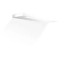 Decor Walther LED Wandleuchte Slim N - Schlanke Bad-Wandlampe IP44, 34 cm - Lampen - Spritzwassergeschützte Wandleuchte mit fest integriertem LED-Modul, ideal für Badezimmer, Lichtfarbe 3000K für warmes Ambiente.