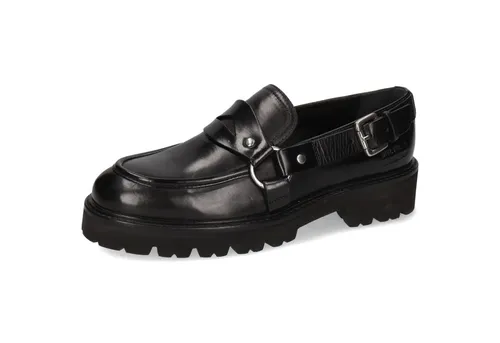 Melvin & Hamilton Regine 30 Leder-Loafers für Damen Loafer Plateausohlen, Echtes Leder, Vegetabile Gerbung