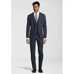 Steffen Klein Anzug 3-teilig mit Weste - Eleganter 3-teiliges Slim-Fit Anzug-Set von Steffen Klein, bestehend aus Sakko, Hose und Weste. Hochwertige Verarbeitung für besonderen Stil und Tragekomfort, ideal für festliche Anlässe oder das Büro.