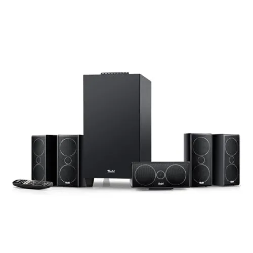 Teufel CONSONO 35 Concept - 5.1 Surround Soundsystem, integrierter AV-Receiver mit Bluetooth und Dolby Audio für cineastisches Heimkino-Erlebnis
