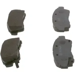 BOSCH Bremsbelagsatz für LEXUS TOYOTA DAIHATSU - Autoteile, hochwertige Low-Metallic Bremsbeläge mit akustischer Verschleißwarnung für optimale Sicherheit und Leistung.