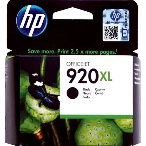 HP Tinten C2N92AE 920XL - 4-farbig, hohe Kapazität mit 1 x 49 ml Schwarz und 3 x 6 ml Farbe, kompatibel mit HP OfficeJet 6000 und 6500
