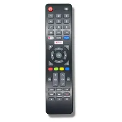 Ersatz Fernbedienung für Dyon TV SMART 55 XT | SMART 65 XT | SMART 65 XT - Schwarz